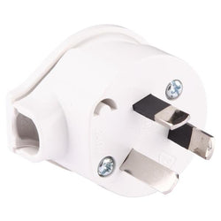Legrand HPM Plug 10A 3 pin flat HD White