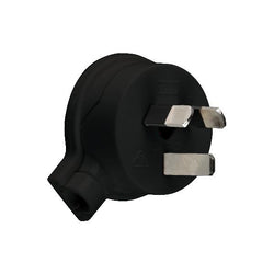 Legrand HPM Plug 10A 3 pin flat  45deg Bla