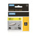 Dymo Rhino Heat Shrink Tube Black on Yellow 9mm x 1.5m 18054