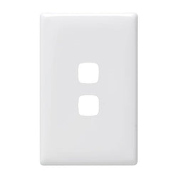 Legrand HPM LN 2 GANG GRID &PLATE ONLY WE