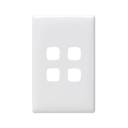 Legrand HPM LN 4 GANG GRID &PLATE ONLY WE