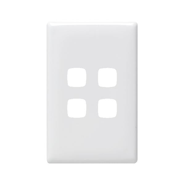 Legrand HPM LN 4 GANG GRID &PLATE ONLY WE