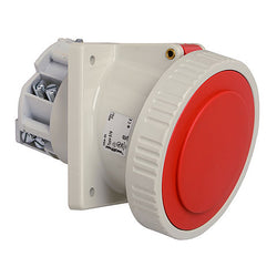 Walther-Werke CeeTyp IP67 Angled Panel Mounted Socket Outlet - 125