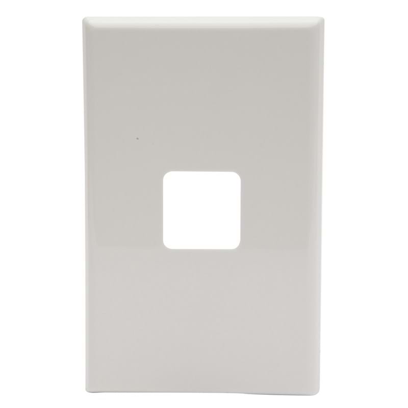 Pdl Plate std 1 gang White PDL681VHWH — Scott Electrical
