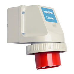 Walther-Werke CeeTyp IP67 Surface Mounted Appliance Inlet - 32 Amp