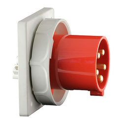 Walther-Werke CeeTyp IP67 Straight Panel Mounted Appliance Inlet -