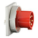 Walther-Werke CeeTyp IP67 Straight Panel Mounted Appliance Inlet -