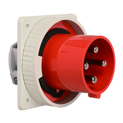 Walther-Werke CeeTyp IP67 Straight Panel Mounted Appliance Inlet -