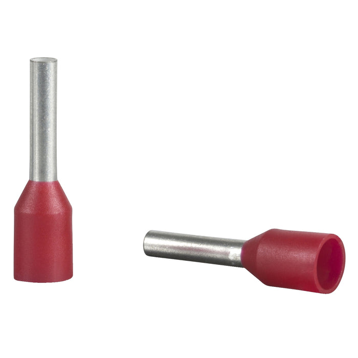 Schneider Cable end 1 sq mm Red