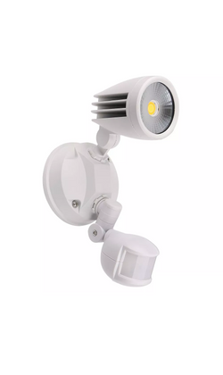 Pure Fortress II 15W LED Single Exterior Security Light With PIR
