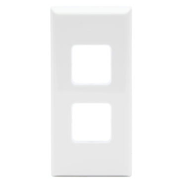 Pdl Plate worktop 2 gang White
