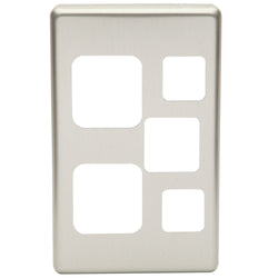 Pdl Cover plate double V 692X SS