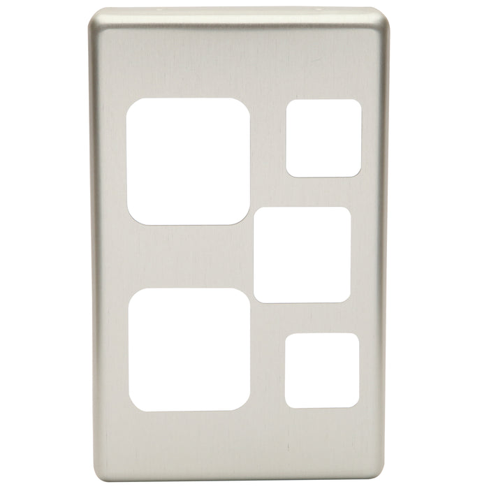 Pdl Cover plate double V 692X SS
