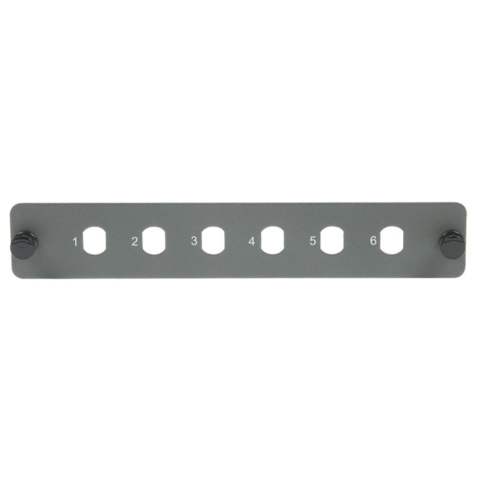 Austfibre AFL Fibre Enclosure Face Plates - SC/LCD 6P 1-6HP flat