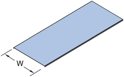 Unistrut 2090330 CVR FLAT 300X3.0 AL12