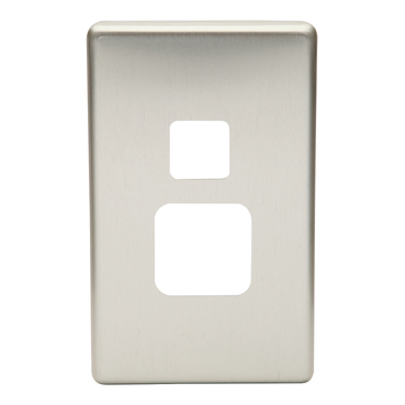 Pdl Cover plate single H 694 SS