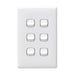 Legrand HPM LN 6 GANG VERT SWITCH WE