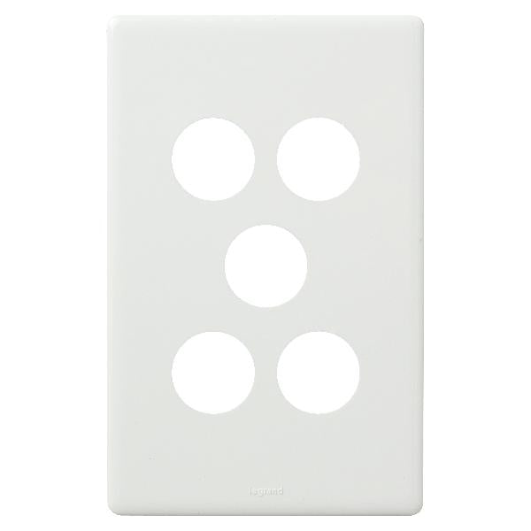 Legrand HPM ED 770/5 COVER-PLATE WE