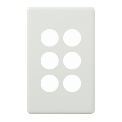 Legrand HPM ED 770/6 COVER-PLATE WE