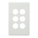 Legrand HPM ED 770/6 COVER-PLATE WE