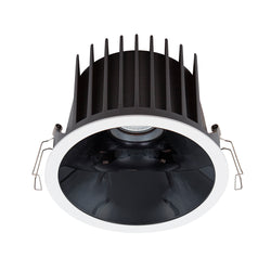 Halcyon LED REC RND DARK.LT LGE C/W DIM DRI 24W 700mA CC NW90-WB