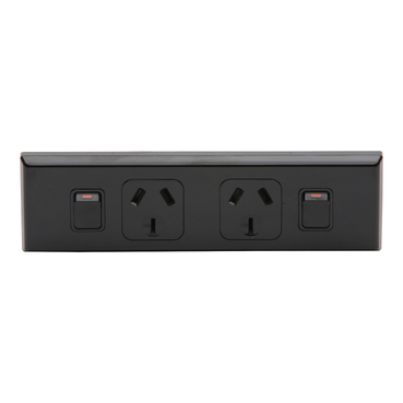 Pdl Double outlet arch 10A Black