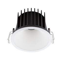 Halcyon LED REC RND DARK.LT LGE C/W UID DIM DRI 24W 700mA CC NW90-WW