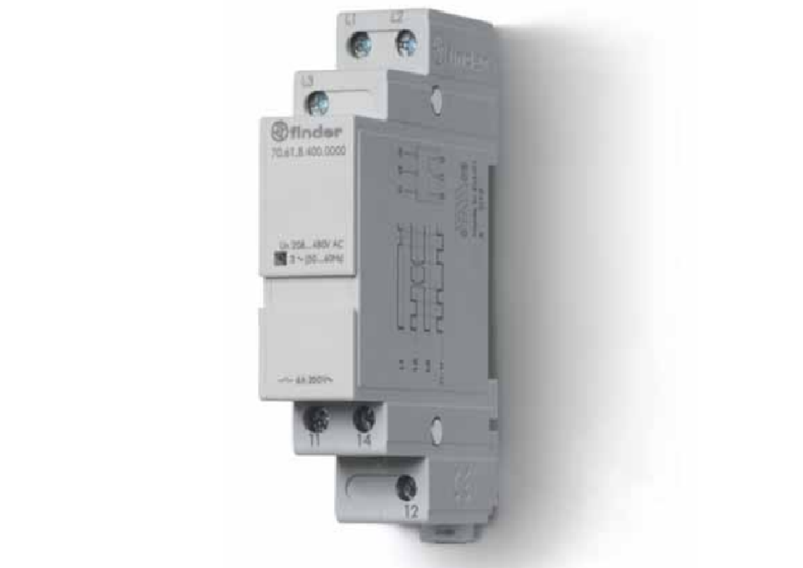 Finder PH ROTATION, LOSS OF PH RELAY 208-480VAC SPDT — Scott Electrical