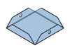 Unistrut 2094904 End cap 50x50 GB