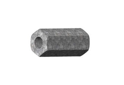 Unistrut 2093955 Rod Coupler M08 ZP