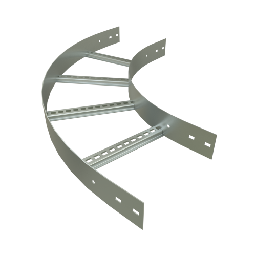 Unistrut 2081932 Sweep 90 Deg Ext 100mm Ali