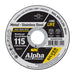 Trucut Sheffield MaxAbrase Silver Series Disc 115 x 1.0mm