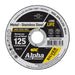 Trucut Sheffield SINGLE MaxAbrase Silver Series Disc 125 x 1.0mm