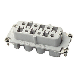 Walther-Werke Female Insert - 6 Pole - Screw Connection with Wire