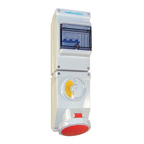 Walther-Werke CE Pro Wall Socket 16A 5P 400V 6h IP67 9 control con