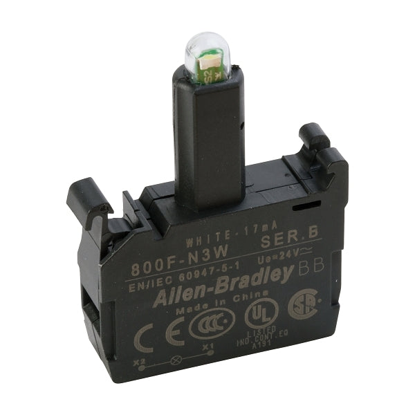 Allen Bradley Latch mount LED 24VAC/DC white