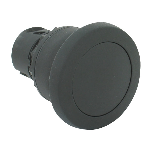 Allen Bradley PUSHBUTTON 22.5mm PLASTIC MUSH MOMENTARY 40mm BLACK