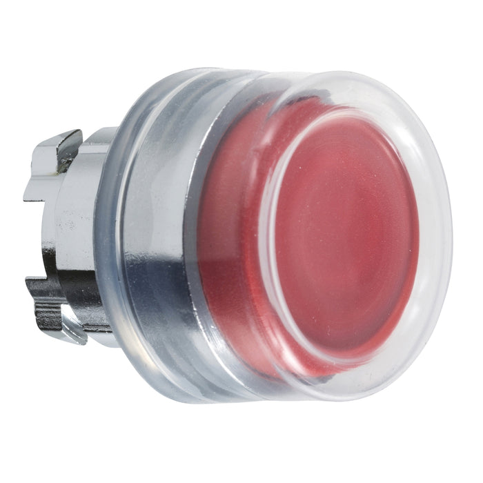 Schneider Pushbutton booted Red ZB4BP4