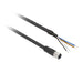 Schneider FEMALE, M12, 5PIN, STRAIGHT PREWIRED CON
