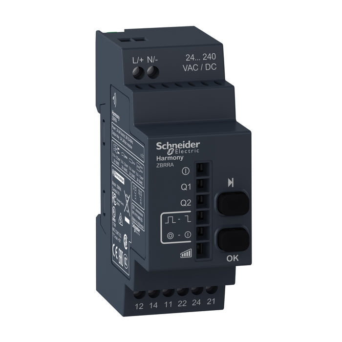 Schneider  RECEIVER XB5R PROGRAMMABLE AC/DC - 2 REL