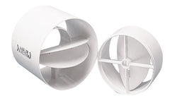 Manrose 125mm Inline Back Draught Shutter-Bagged Simx