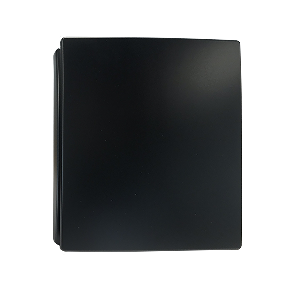 Manrose 150mm Designer Square Grille Painted Black Simx