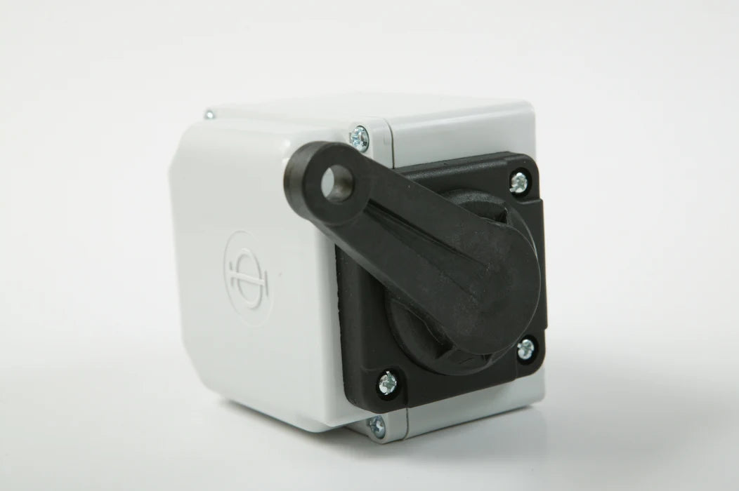 K&N Rope Pull Switch latching Heavy Duty Plastic Encl IP65 1 Pole Pull On, Pull Off
