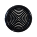 Manrose 150mm Pro Series Round Ceiling Grille Black Simx