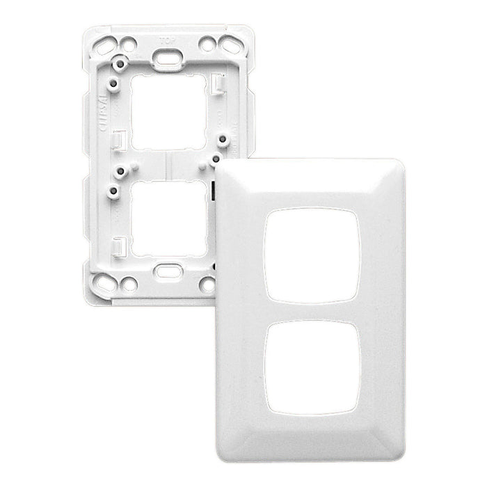 Clipsal SWITCH 2GANG GRID/COVER