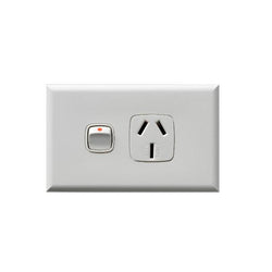 Legrand HPM Single outlet 20A horizontal