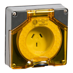 Pdl 56SO310 3pin 10A CHEMICAL GREY SOCKET (LE) PDL
