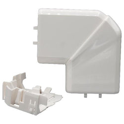 Legrand HPM DLP flat elbow 80X35 WH