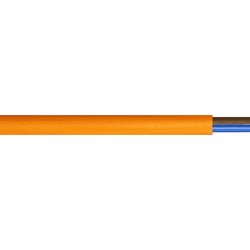 Firstflex 1.0mm 2 core TPR flex orange
