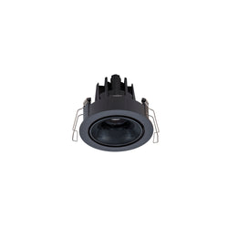 Halcyon LED REC RND TILT/ROT MINI C/WUID DIM DRI 9W 260mA CC WW97-BB